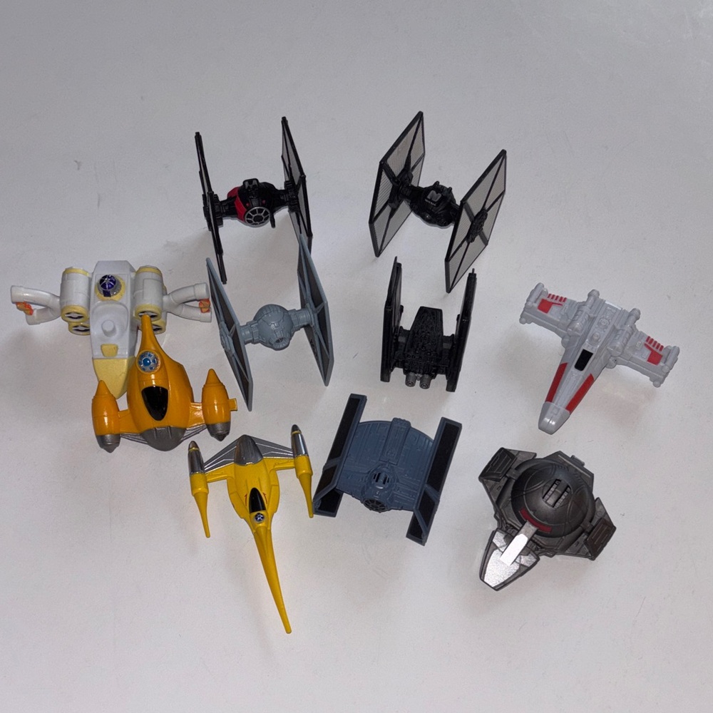 Star Wars Micro Machines Star Wars Small Vehicles Star Wars Game  McDs Toys